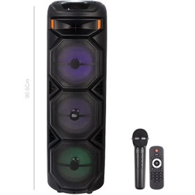 اسپیکر سایز بزرگ بلوتوثی قابل حمل مدل ZQS-8301