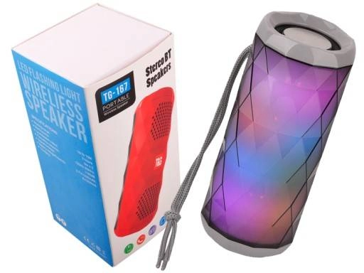 اسپیکر بلوتوثی رم و فلش خور T&G TG-167 LED