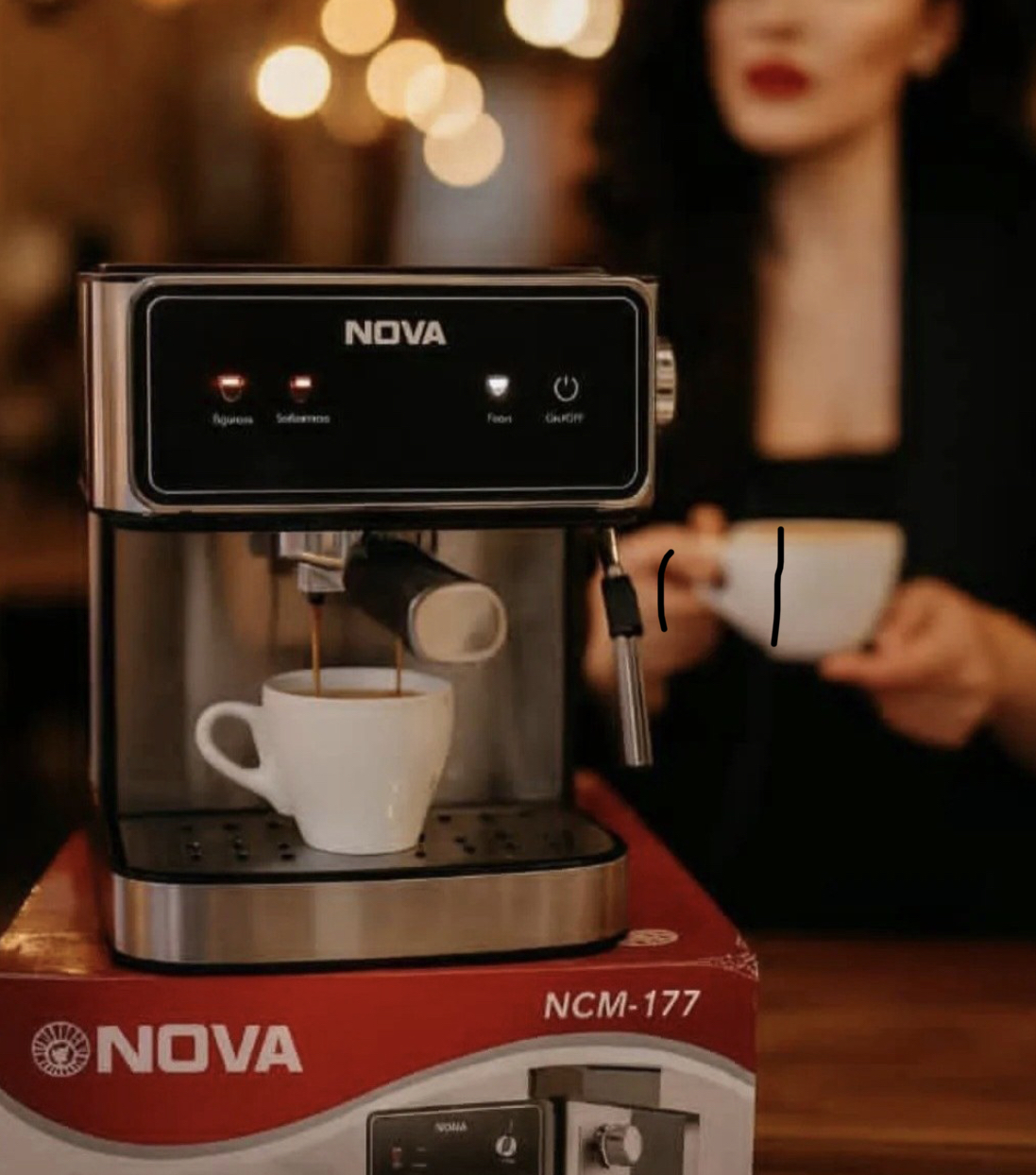 اسپرسوساز نوا مدل 177 تمام لمسی