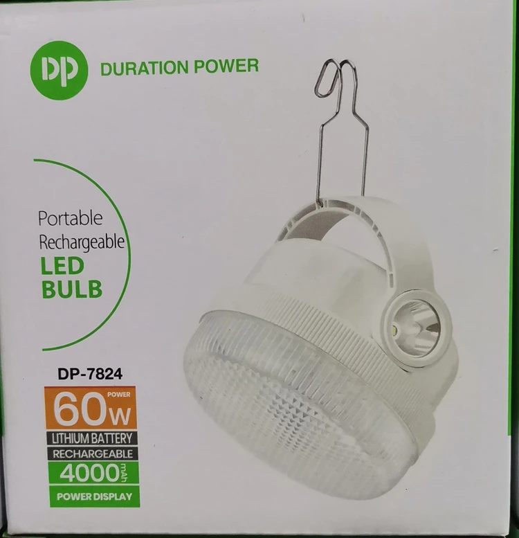 چراغ اضطراری دی پی مدل DP7824 ظرفیت ۶۰ وات