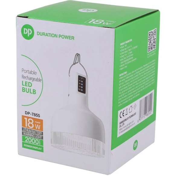لامپ آویزدار شارژی DP.LED Light DP-7855 18W