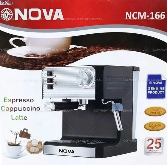 اسپرسوساز نوا- 25 بار مدل NCM-166