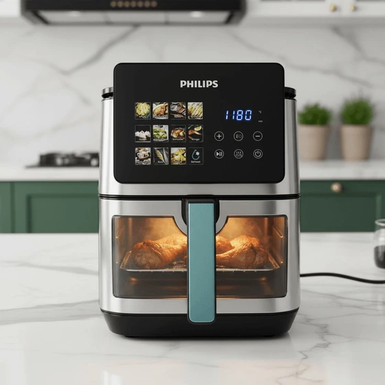 سرخ کن فیلیپس مدل PH9276 ظرفیت ۱۵ لیتر با مانیتور