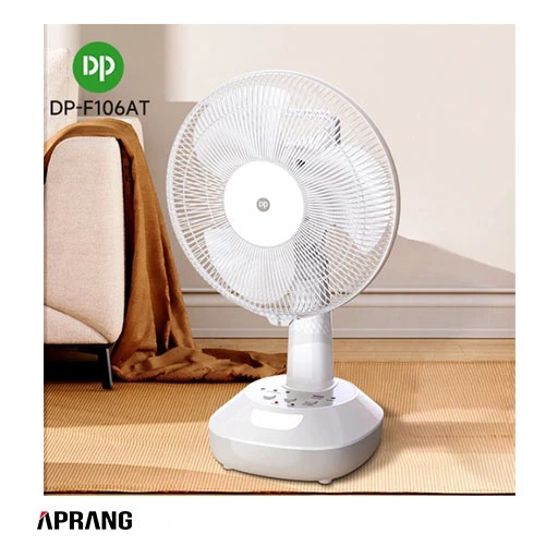 پنکه شارژی رومیزی دی پی مدل DP-F106AT